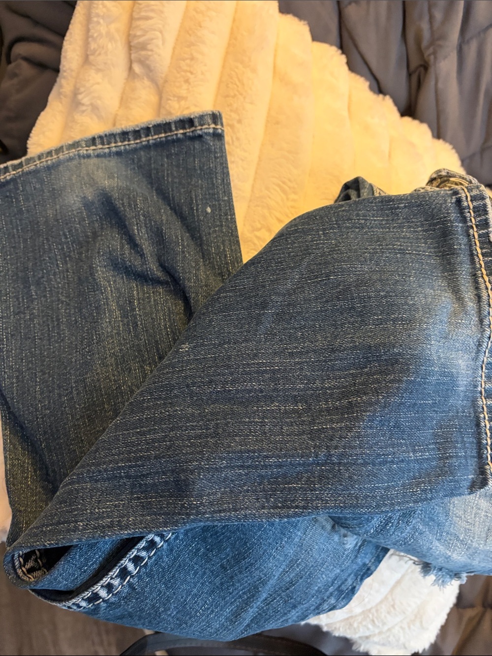 Silver Jeans Women's Distressed Blue Skinny Jeans - Picture 5 of 7
